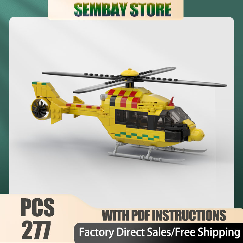 Medical Lab Tech - Kämpfer Modell Moc Gebäude Ziegel Modulare