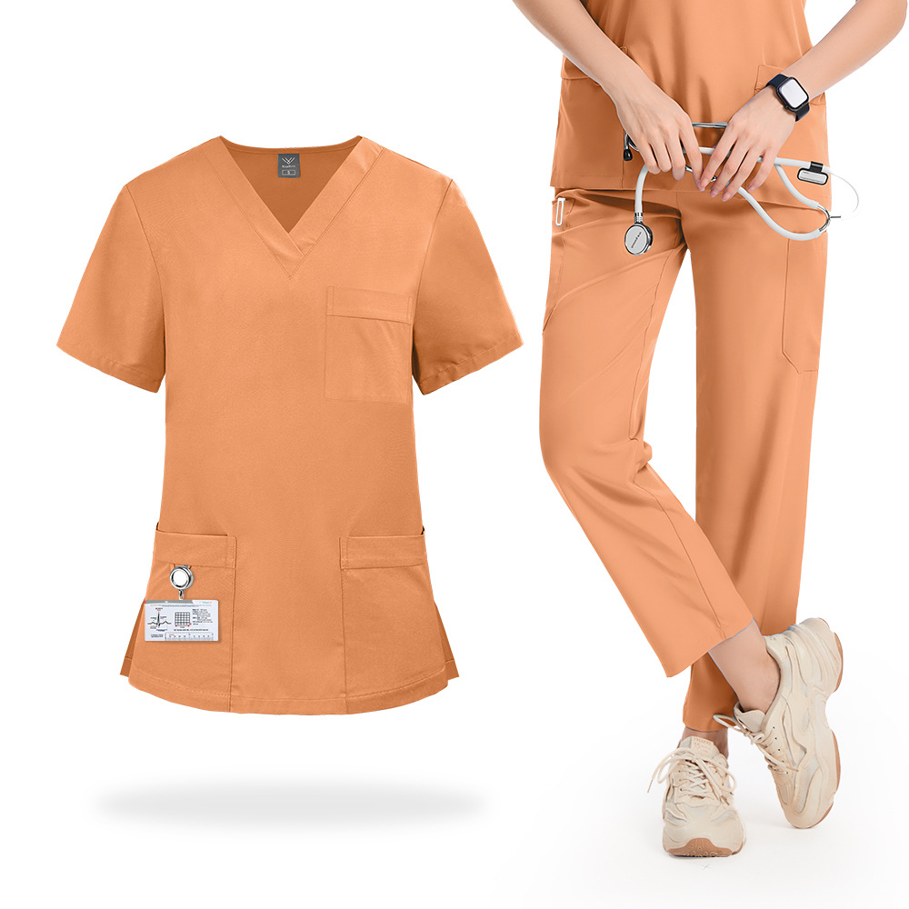 Medical Lab Coats - Dünne Kurzarm-OP-Kleidung, Arztkittel, Damen-OP-Hemden, Medizinisches Personal